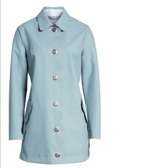 {Hunter} Blue Mist Raincoat - Picture 2 of 11